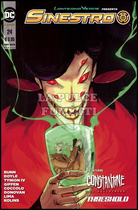 LANTERNA VERDE PRESENTA - SINESTRO # 24
